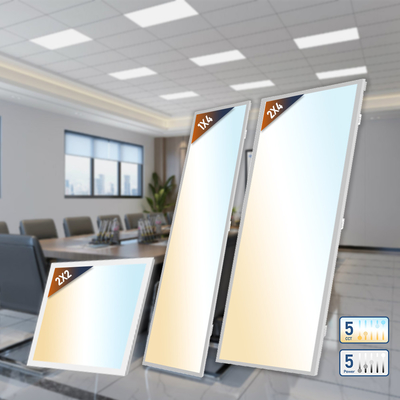 30W 40W 50W 60W 72W LED 패널 라이트 플리커가 없는 SMD2835 칩 ETL DLC 5.1 2x2' 2x4' 3000K 4000K 5000K