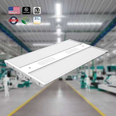 80W 400W 디메이블 산업용 하이 베이 사각형 LED 라인어 라이트 산업용 하이 베이