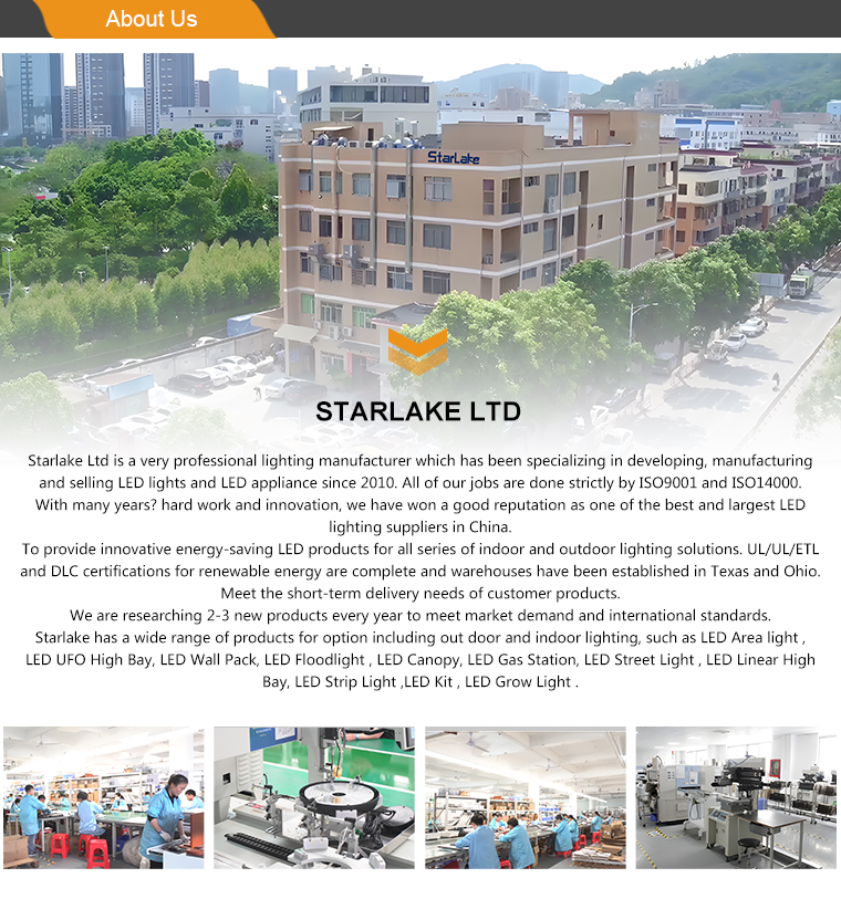 미국 창고 LED 하이 베이 라이트 200W 300W 3Cct 조정 가능한 산업 조명 상업 하이 베이 상점 라이트 7