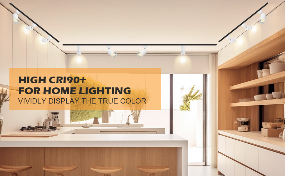 2700K-4000K LED 스팟 조명 장착 장치, 110Lm/w IP20 LED 트랙 램프 5